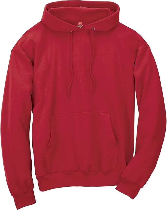 Hanes EcoSmart Hoodie, Midweight Fleece, Pullover Hooded Sweatshirt for Men - Image 5