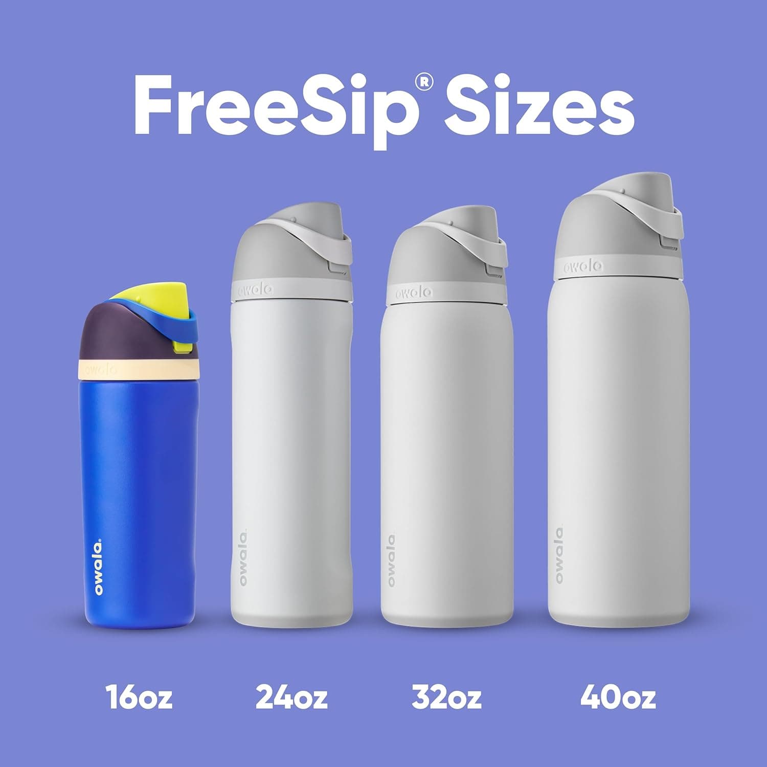 Owala Kids FreeSip Insulated Stainless Steel Water Bottle with Straw for Sports, Travel, and School, BPA-Free Sports Water Bottle, 16 oz, Celestial Sphere - Image 5